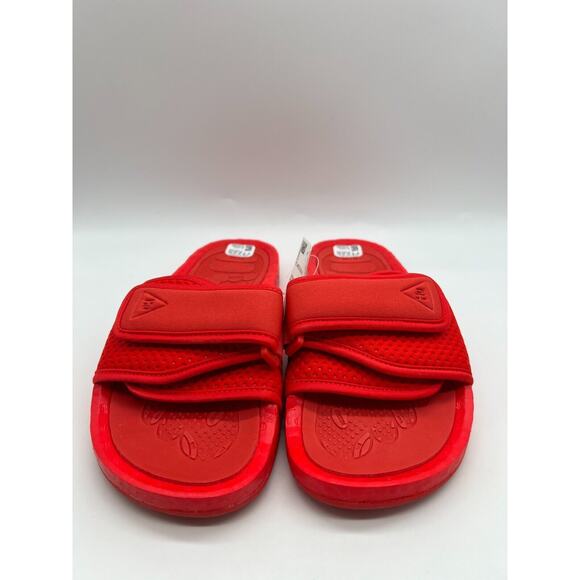 adidas Boost Slide Pharrell Active Red FY6140 Men's Size 7 New - Picture 10 of 12